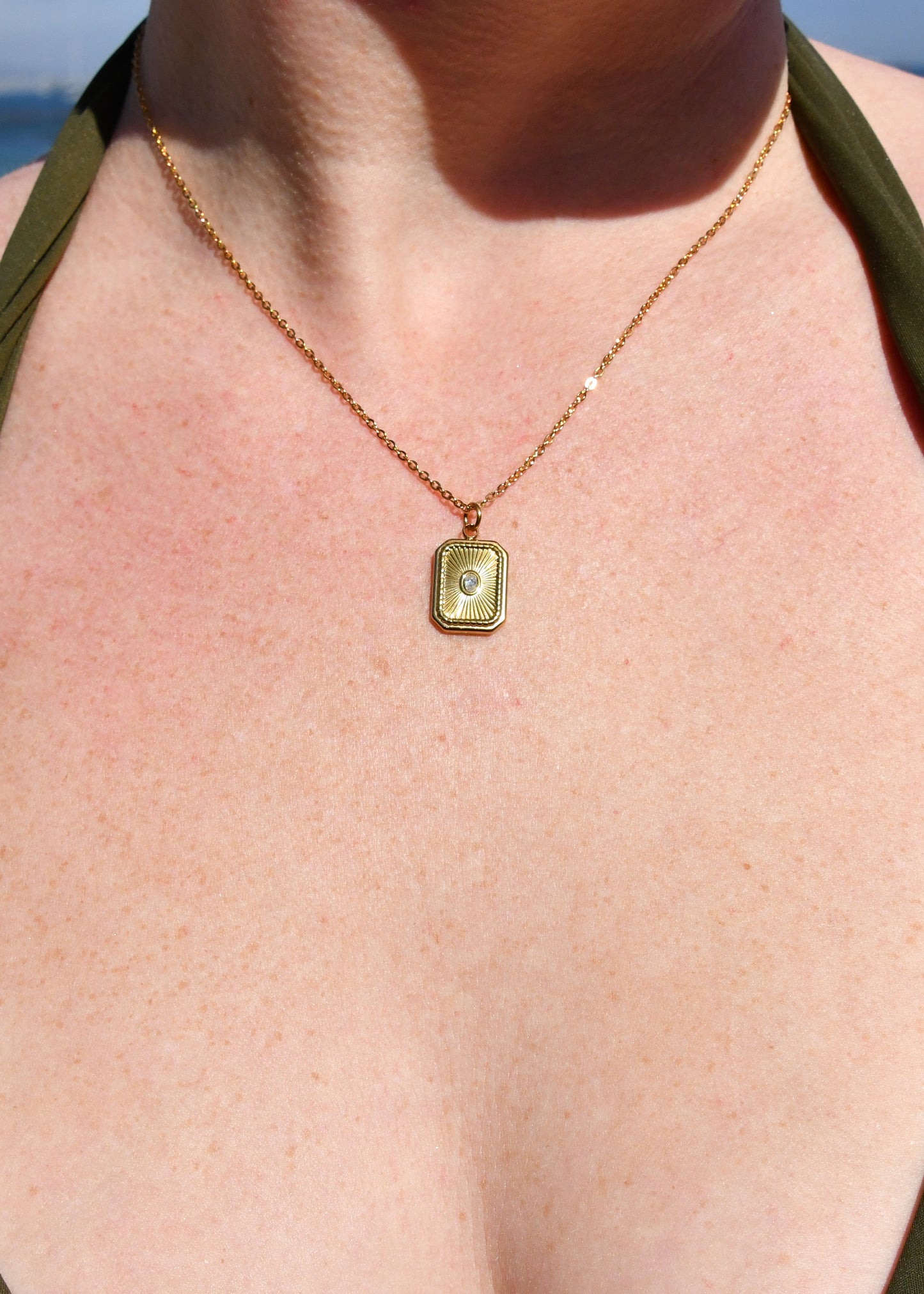 Sunburst Star Charm