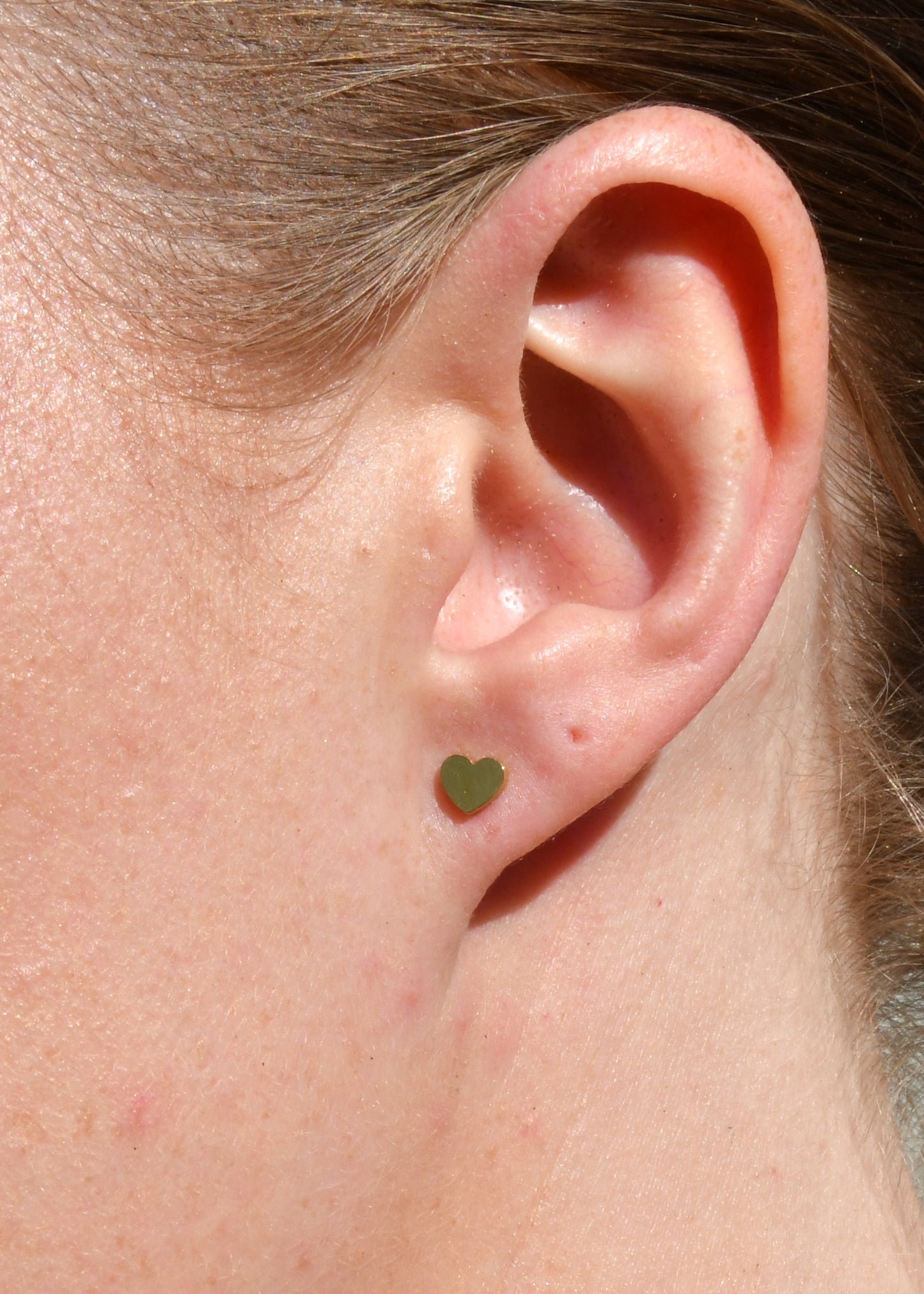 Heart Stud Earrings