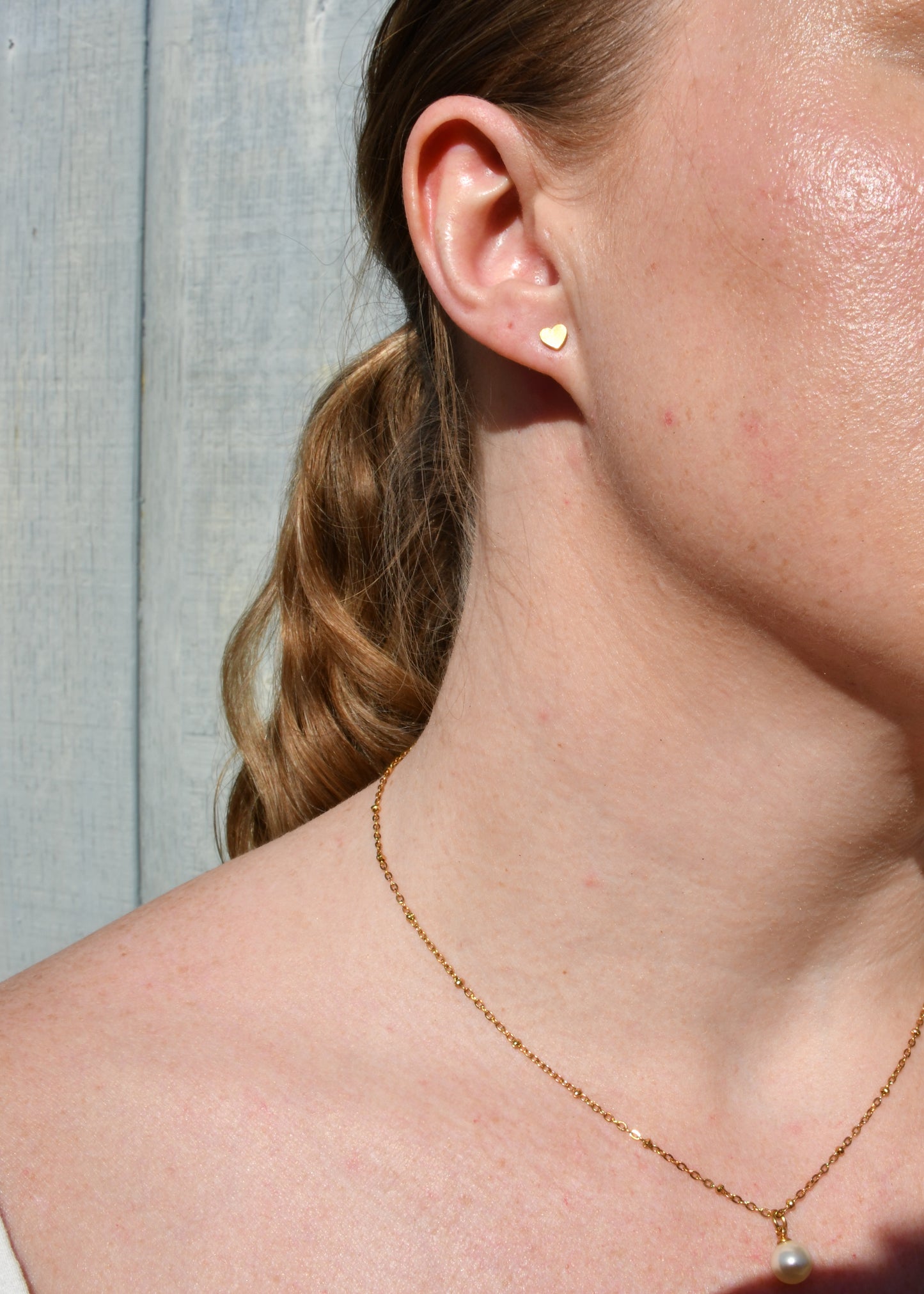 Heart Stud Earrings