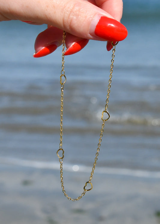 Heart Anklet