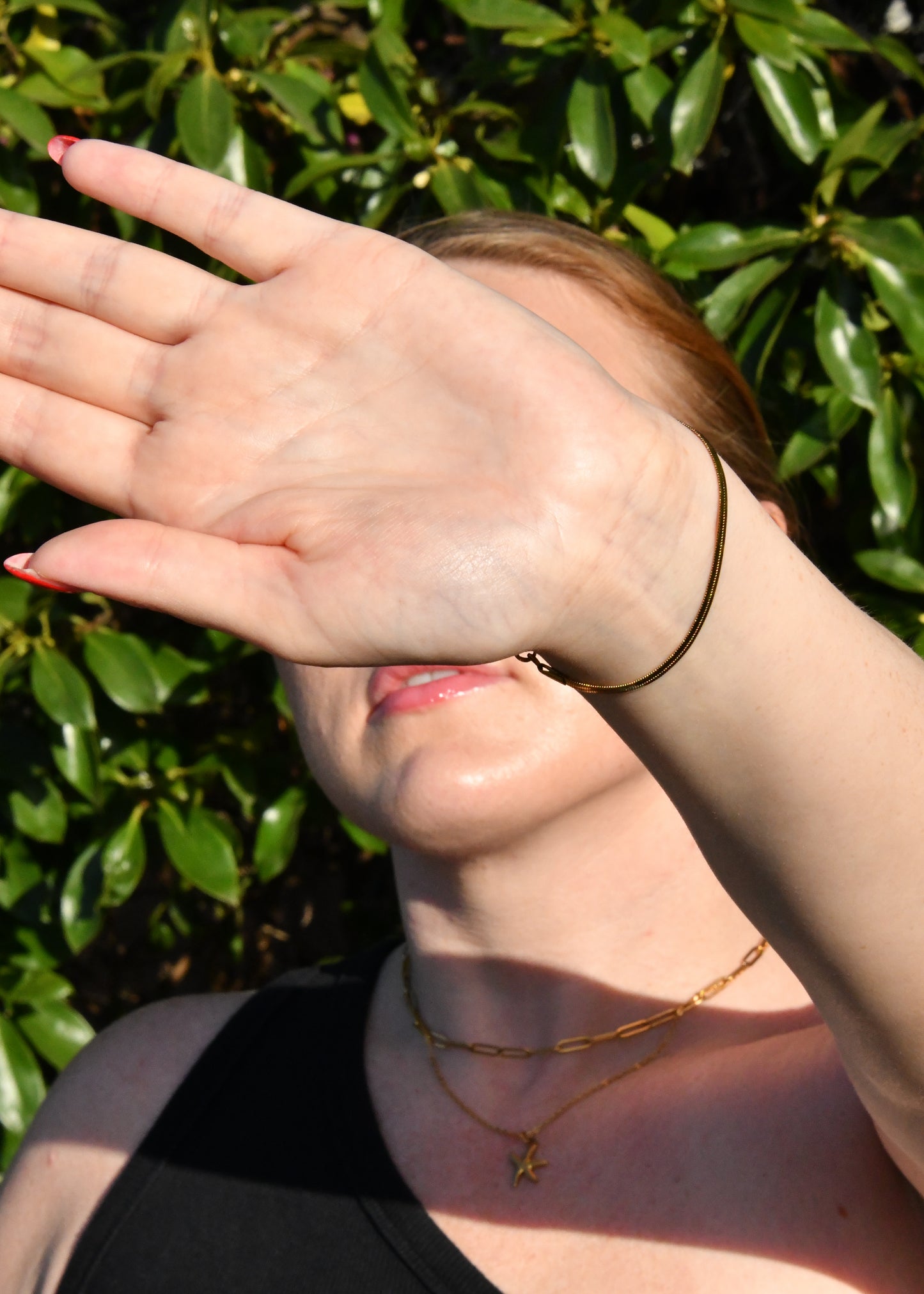 Herringbone Chain Bracelet