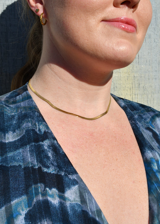 Herringbone Chain Necklace