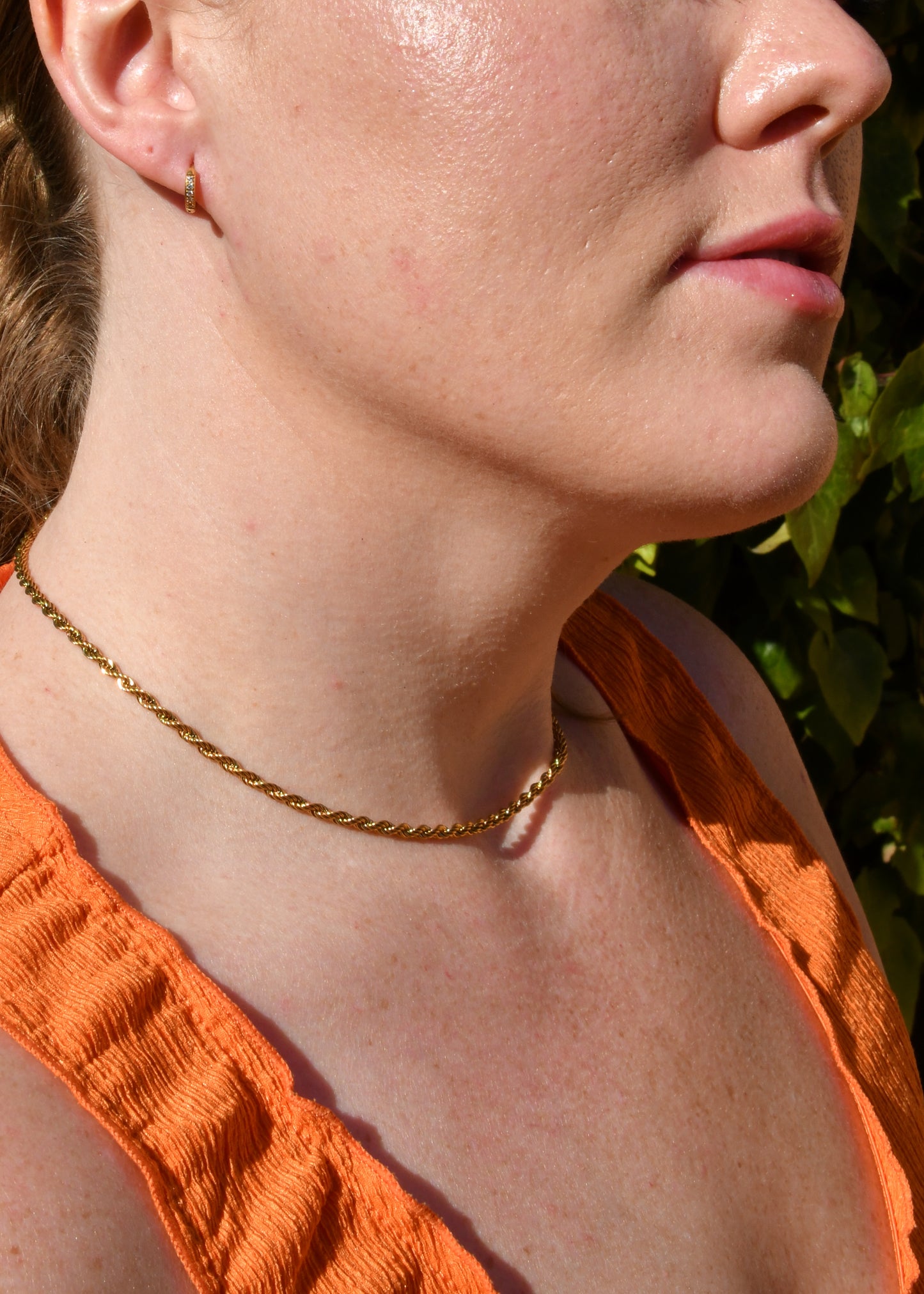 Gem Huggie Earrings