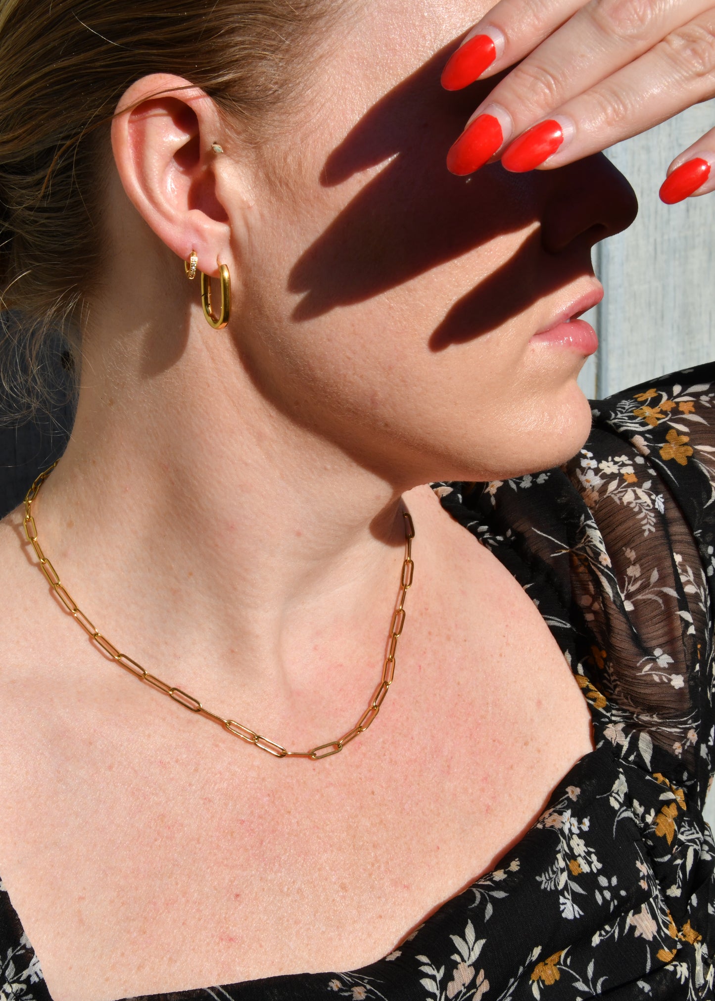 Paperclip Chain Necklace