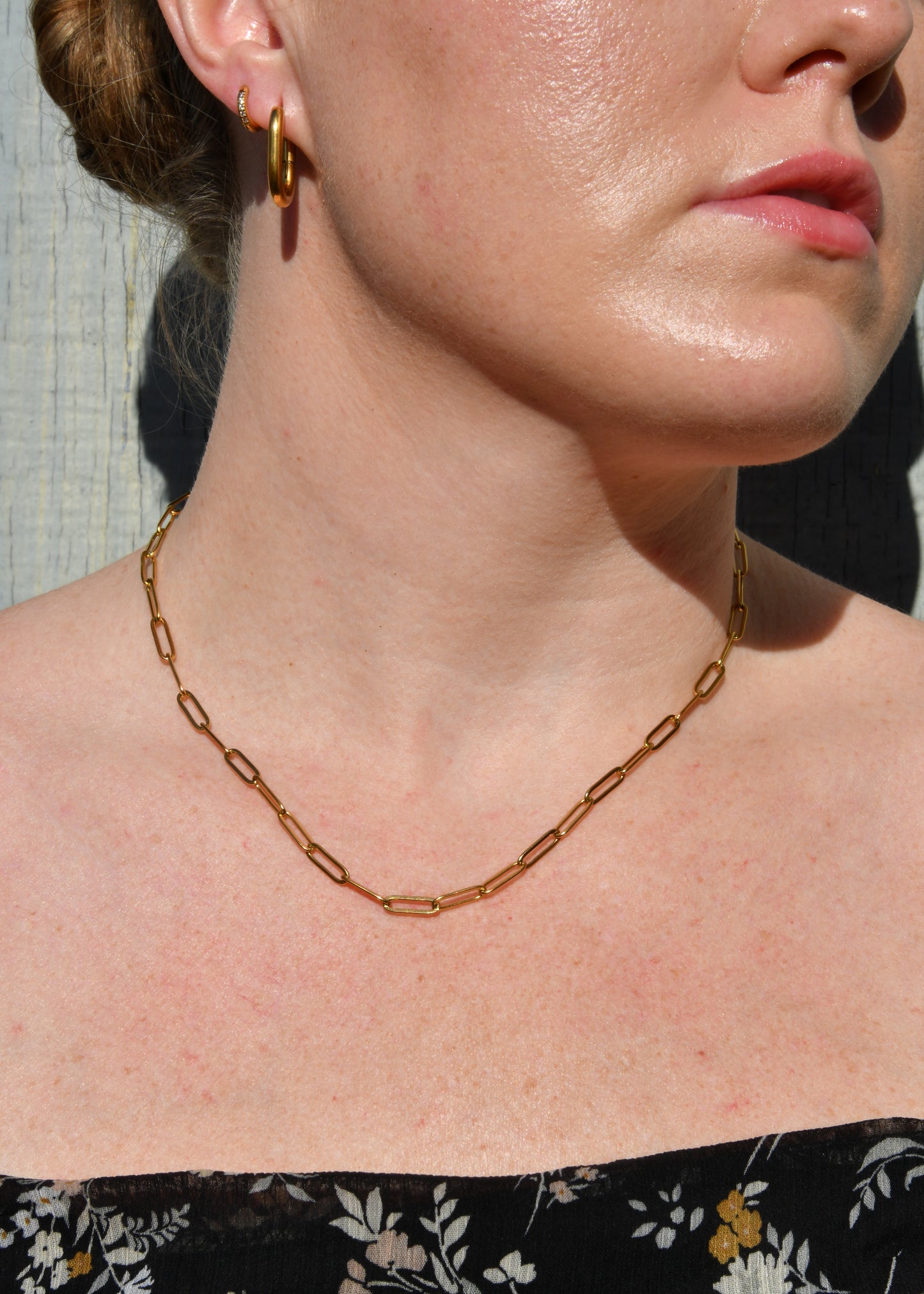 Paperclip Chain Necklace