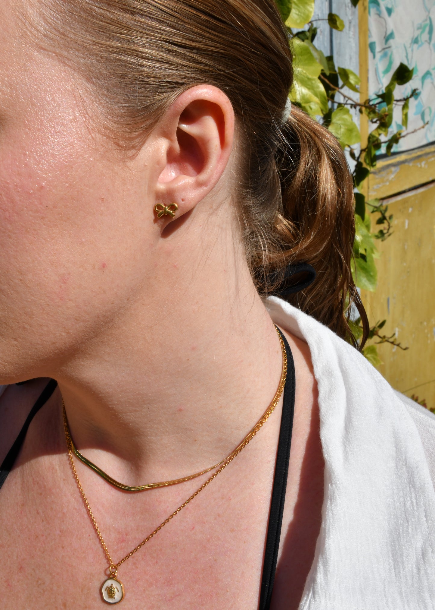 Bow Stud Earring