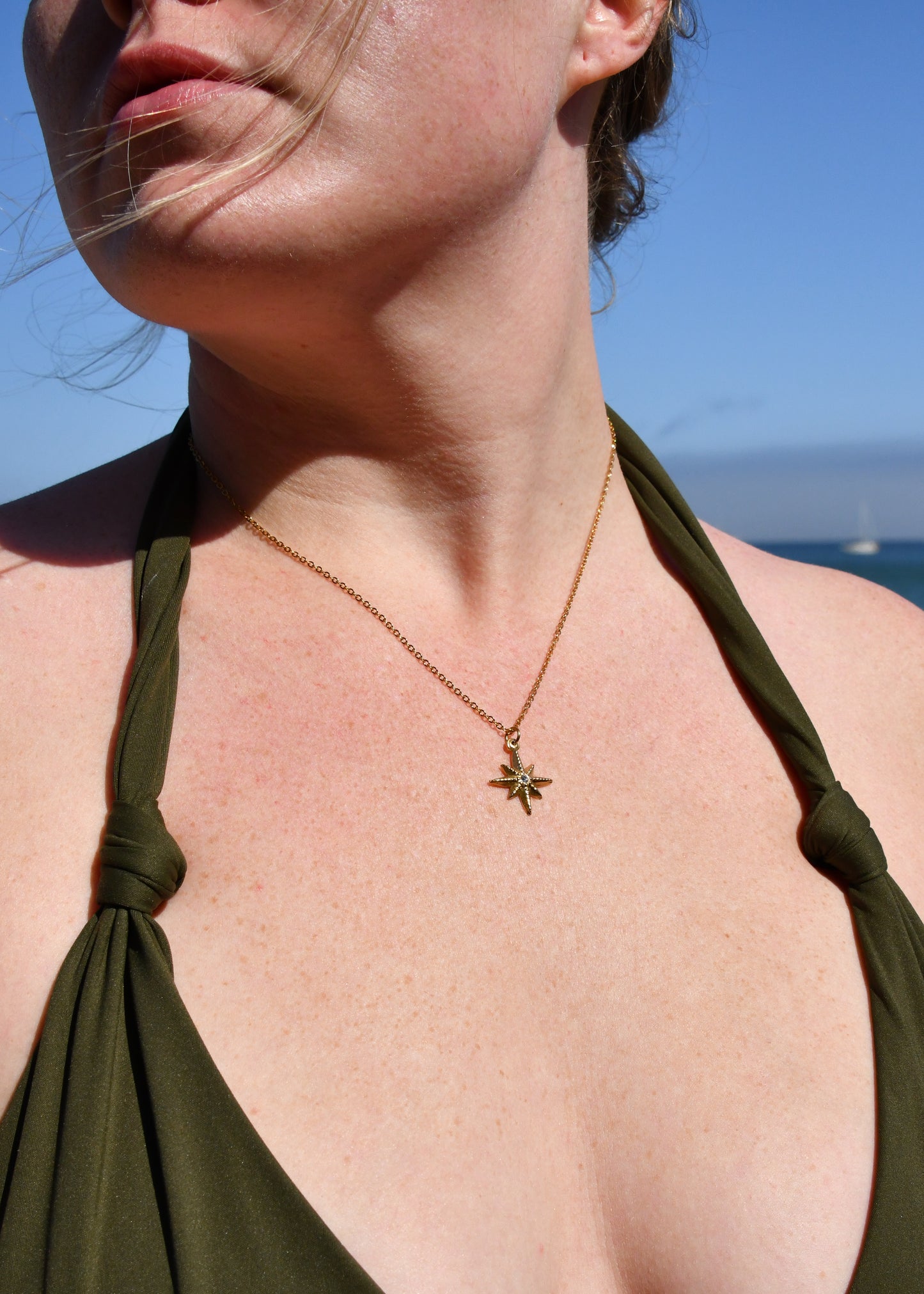 Compass Star Charm
