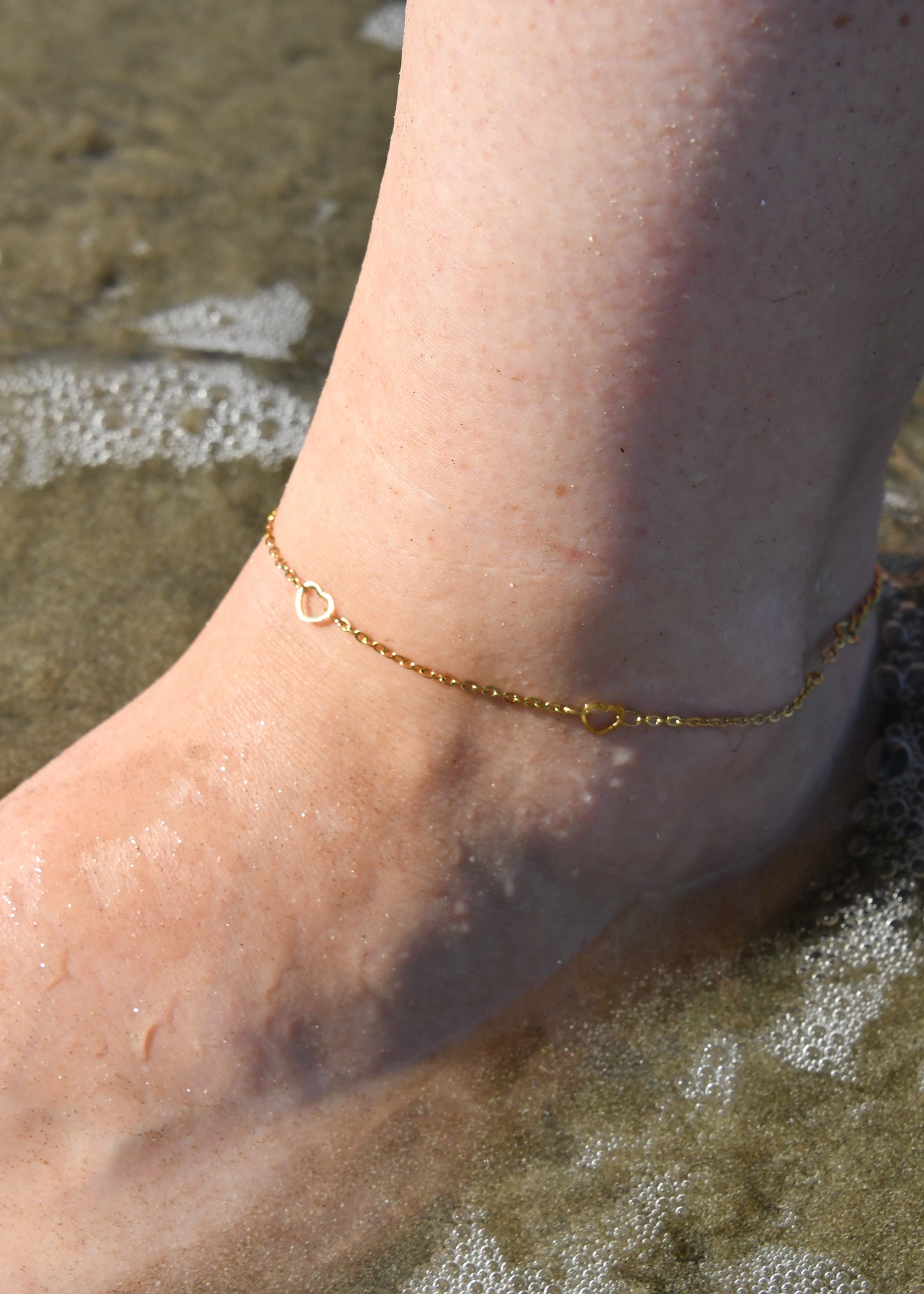 Heart Anklet