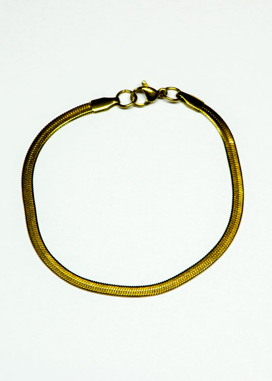 Herringbone Chain Bracelet